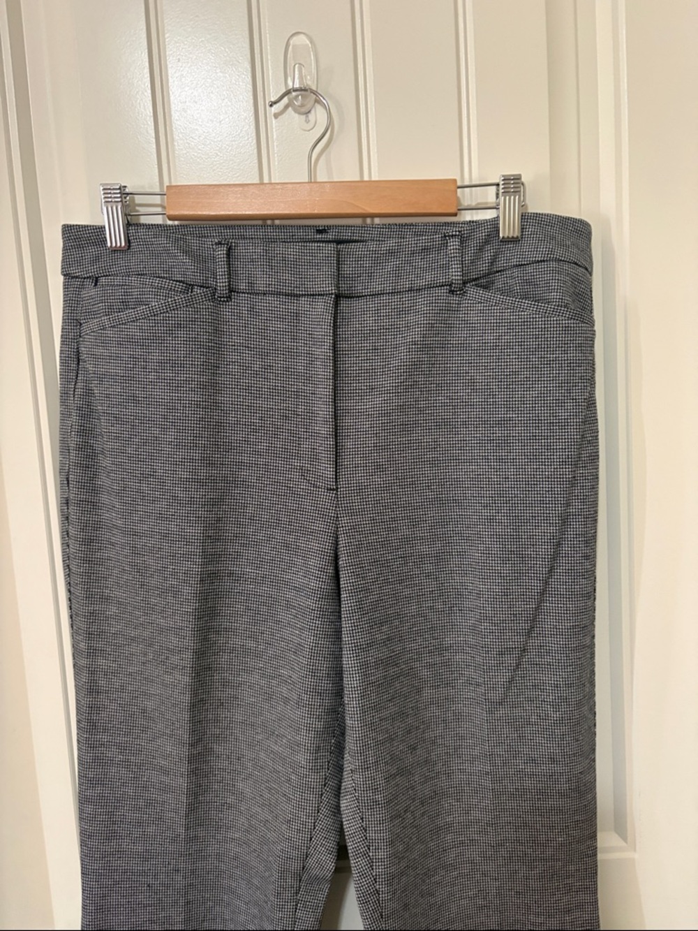 White House Black Market Classic Women's Gray Dress Pants - Picture 2 of 8